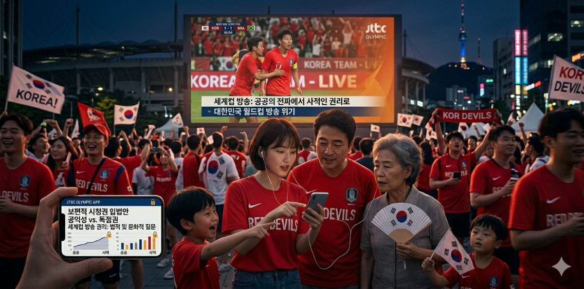 Who Has the Right to Watch the World Cup Korea's Broadcasting Crisis Is a Legal and Cultural Question